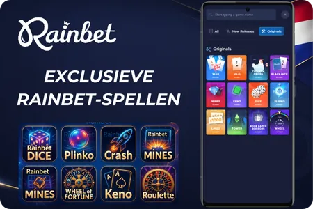 Rainbet Exclusieve spellen