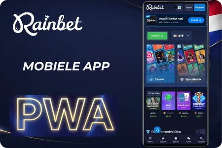 Mobiele Rainbet App