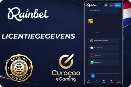 Rainbet Licentiegegevens